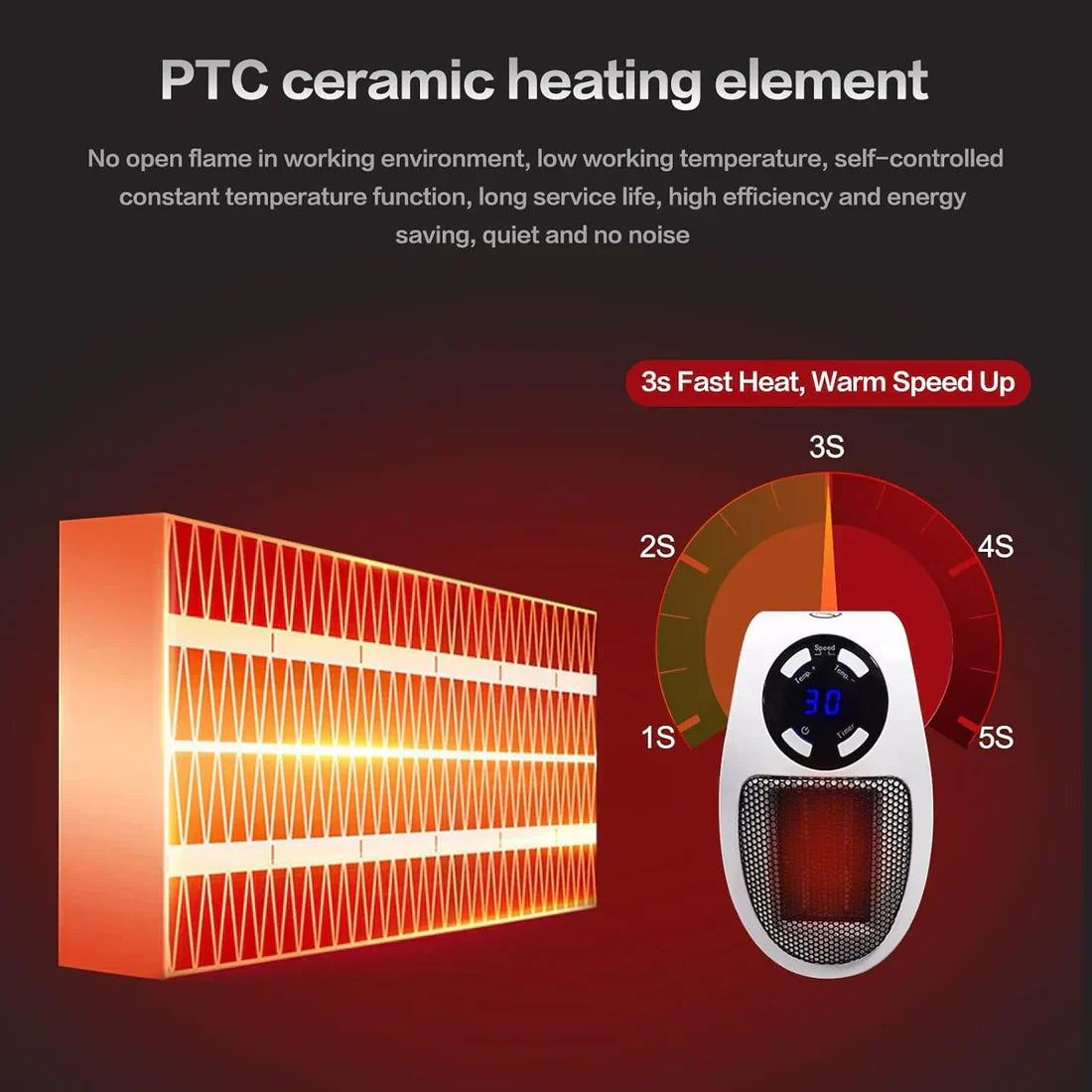 CozyRoom™ - Fanless Electric Heater